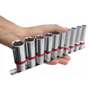 Jogo De Chave Soquete Longo Sextavado 1/2 10 A 22mm Mtx