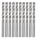 Kit 10 Brocas De Aço Rápido Para Metal Hss Polida 4mm Mtx