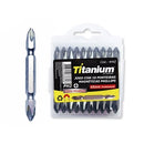 Kit 10 Ponteira 65mm Phillips Magnetizado Titanium