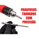 Kit 10 Ponteira 65mm Phillips Magnetizado Titanium