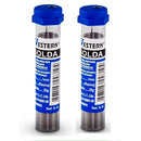 Kit 2 Tubos Estanho Solda 1,0mm Para Ferro De Solda 4 Metros Western