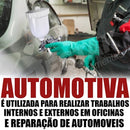 Kit 5 Peças Para Pintura Compressor Pneumático + Filtro De Ar