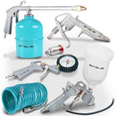 Kit 5 Peças Para Pintura Compressor Pneumático + Filtro De Ar