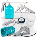 JOGO DE ACESSORIOS PNEUMATICOS, ENCAIXE ENGATE RAPIDO NPT, TANQUES ALTO, 5 PCS//STELS Destak Ferramentas