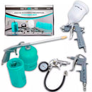 JOGO DE ACESSORIOS PNEUMATICOS, ENCAIXE ENGATE RAPIDO NPT, TANQUES ALTO, 5 PCS//STELS Destak Ferramentas