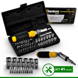 Kit Grampeador Tapeceiro Com Jogo Chave Catraca Soquete Sextavado