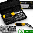 Kit Jogo De Ferramentas 340 Peças Maleta Multiuso