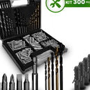 Kit Jogo De Ferramentas 340 Peças Maleta Multiuso