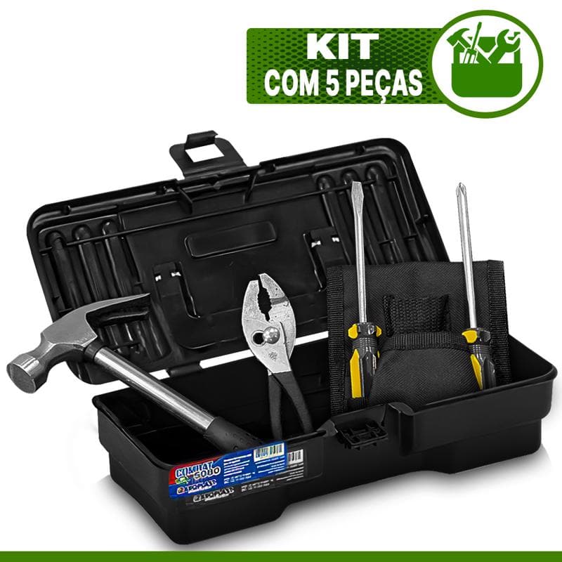 Kit Ferramentas 04 Peças Titanium Destak Ferramentas