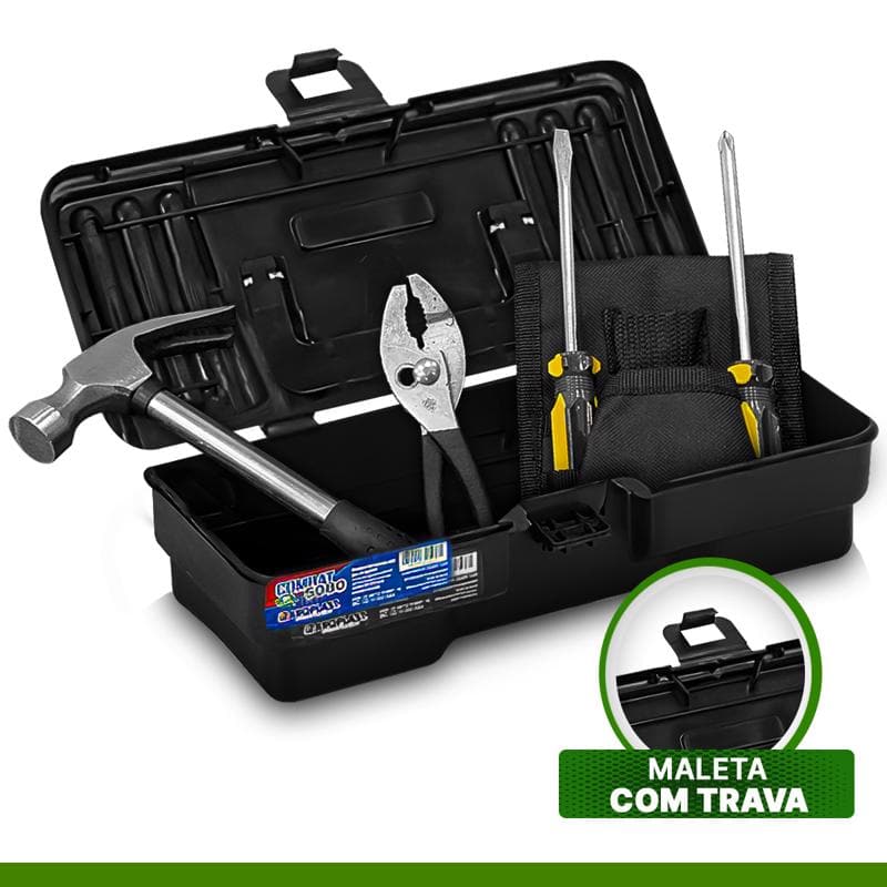 Kit Ferramentas 04 Peças Titanium Destak Ferramentas