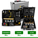 Maleta De Ferramentas Profissional Completa Com 254 Peças