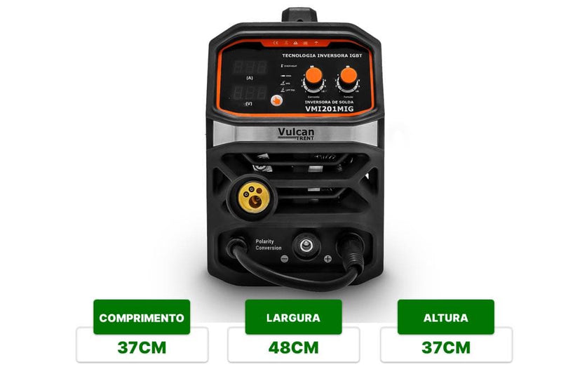 Máquina De Solda Portatil 115 A Bivolt Automática Eletrodo Tig