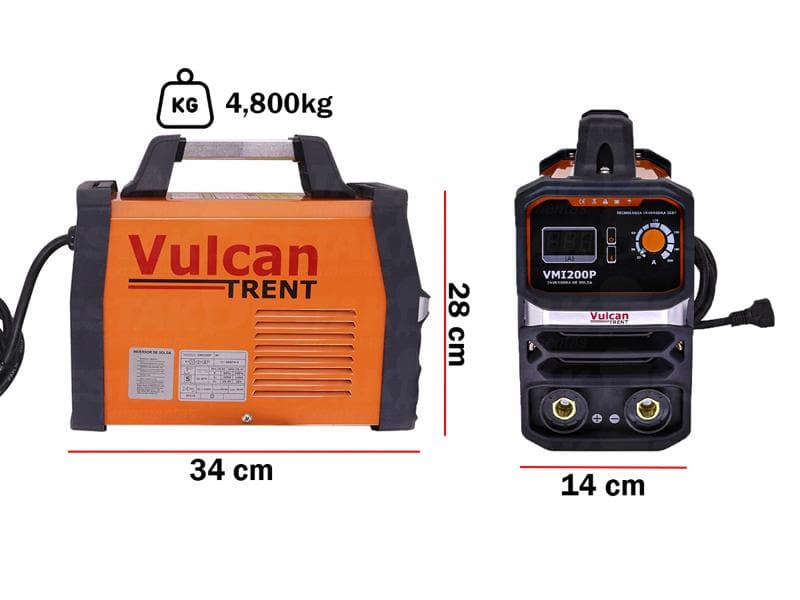 Maquina Inversora De Solda 220v Vulcan