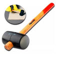 Martelo Para Assentar Pisos Cabeça 340g Borracha Cabo Reforçado