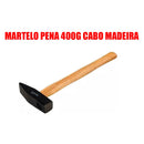 Martelo Pena 400 G Cabo Em Madeira Mtx