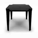 MESA MONOBLOCO QUADRADA PRETA Destak Ferramentas