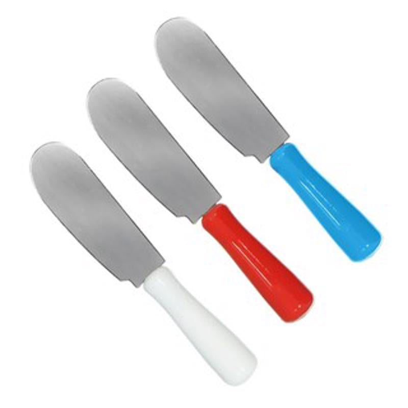 Mini Espátula Raspador Torrada Pão Espalhador Queijo Manteiga Patê Cozinha Café da Manhã