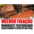 Morsa Torno Bancada Giratória 95mm Profissional + Brindes