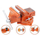 Morsa de Bancada 125MM Torno Morsa Giratoria 5 Polegadas Destak Ferramentas