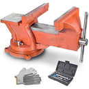 Morsa de Bancada N° 5 Base Giratória Sparta