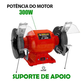 Moto Esmeril De Bancada 6 Polegadas 300W