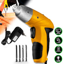 Jogo Ferramentas 11 Peças Com Parafusadeira Elét. Recarregável Biv