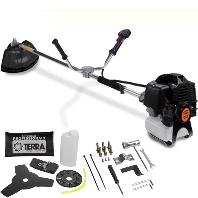 Roçadeira Lateral Terra Gasolina GRH430-Black 42,7CC 1,6HP