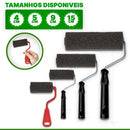 Rolo De Pintura De Espuma Pop Para Alvenaria Madeira Azulejos E Metais