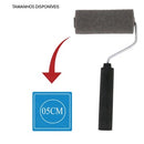 Rolo De Pintura De Espuma Pop Para Alvenaria Madeira Azulejos E Metais