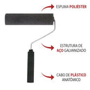 Rolo De Pintura De Espuma Pop Para Alvenaria Madeira Azulejos E Metais