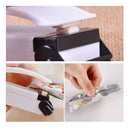 Mini Seladora De Embalagens Selador Alimentos Portátil 10cm x 4 cm x 4,5 cm