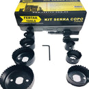 SERRA COPO KIT 11 PÇS TITANIUM Destak Ferramentas