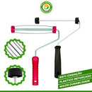 Suporte Garfo De Pressão Para Rolo De Tinta Cabo Plástico 23cm