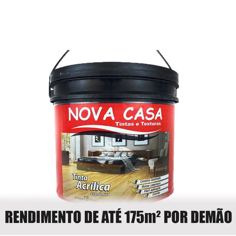 TINTA ACR NOVA CASA BALDE 16LT Destak Ferramentas