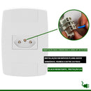 Tomada Fixa Branca 10A Ilumi Lev