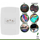 Tomada Fixa Branca 10A Ilumi Lev