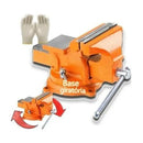 Torno Morsa De Bancada 5 Giratória Sparta 125 mm