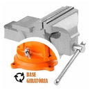 Torno Morsa De Bancada 5 Giratória Sparta 125 mm