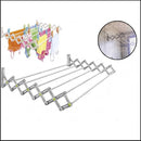 Varal Para Roupas Sanfonado 80cm Extensível Reforçado Parede Abre Fecha