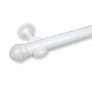 Varão P/ Cortina Dob. 2.5mt Branco 28mm