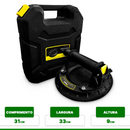 Ventosa Com Bomba A Vácuo 110kg Vidros Pisos Pocelanato Com Maleta