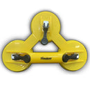 Ventosa Plástica Tripla Para Porcelanato Vidros Espelhos Metais Cerâmica Pisos Capacidade 120kg