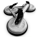 Ventosa Tripla 150kg Em Liga De Alumínio Vidros Mármores Pisos