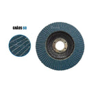 DISCO FLAP 4. 1/2" ZIRCONIO AZUL - TITANIUM Destak Ferramentas