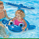 Boia Infantil Inflável com Fralda para Criança Cobertura para proteção do Sol - Snel