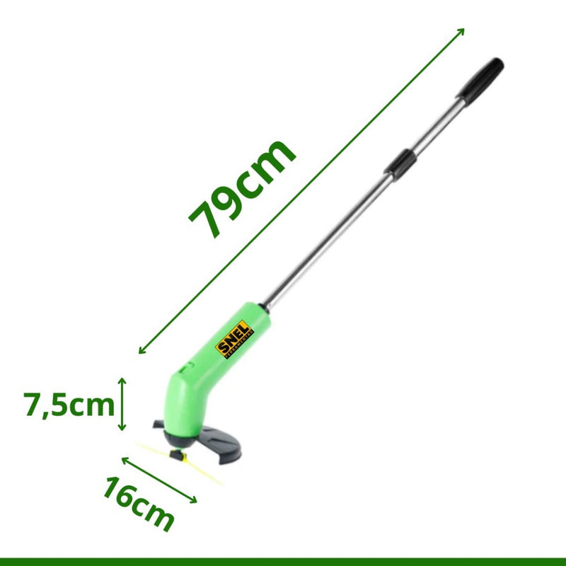 Aparador De Grama Eletrico Fio De Nylon Portatil Sn13 Snel Ferramentas