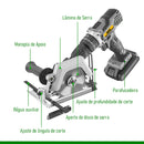 Adaptador Furadeira Para Serra Marmore Re01 Snel Ferramentas