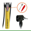 Bomba Bicicleta Profissional Manual Com Manômetro