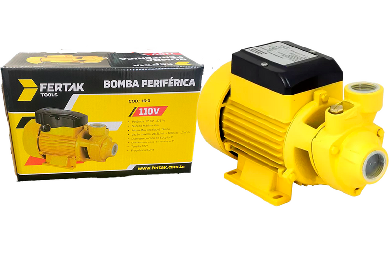 BOMBA PERIFERICA FERTAK 110V 1/2CV