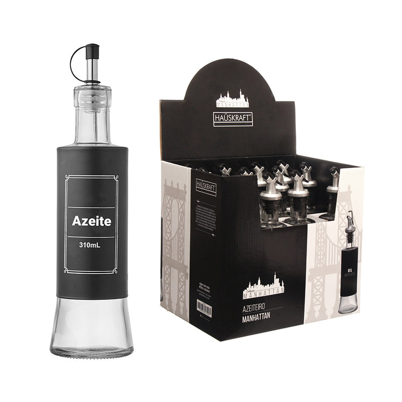 Azeiteiro Vidro Manhattan 310ML